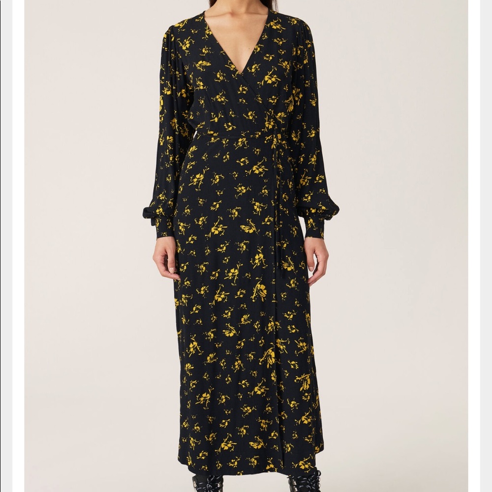 GANNI MAXI dress floral